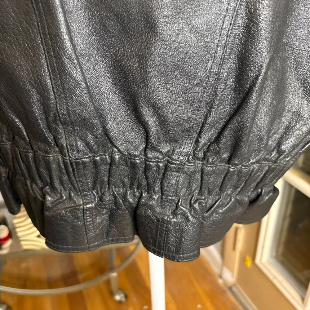 Vibrant Multicolor Leather Jacket - Picture 5 of 8